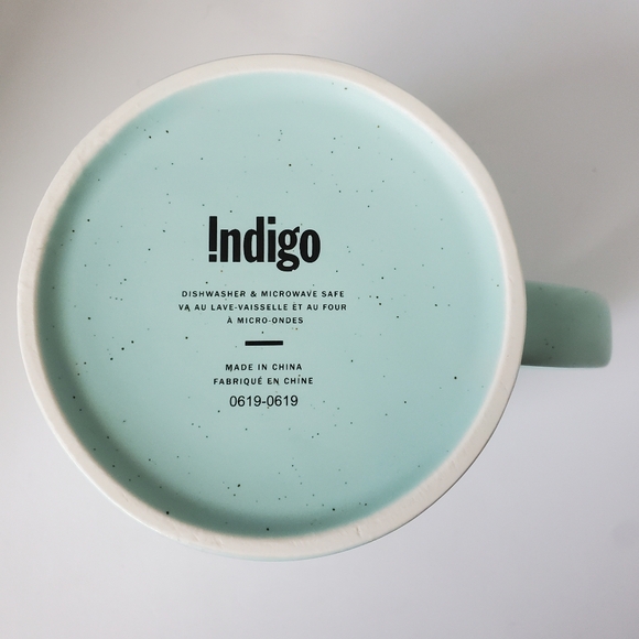 Indigo Mug "Frosty Mornings & Toasty Hearts" Coffee Cup - Picture 7 of 9